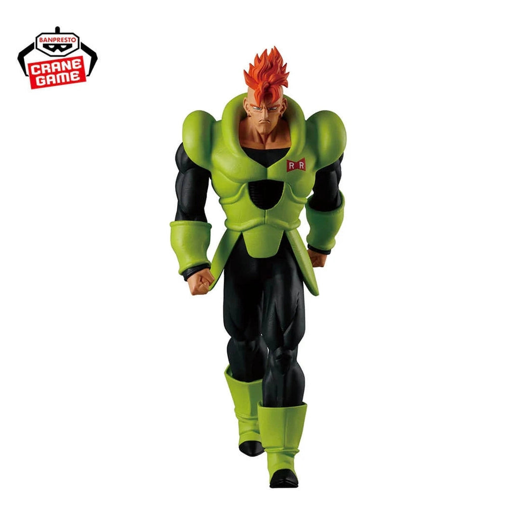DRAGON BALL Z FIGURA ANDROID 16 SOLID EDGE WORKS BANPRESTO COMO NUEVA