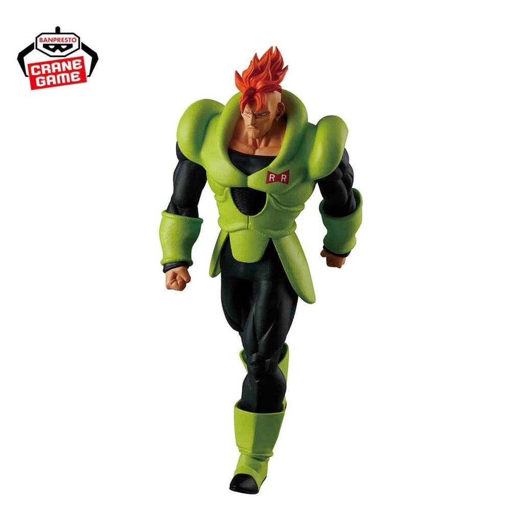 DRAGON BALL Z FIGURA ANDROID 16 SOLID EDGE WORKS BANPRESTO COMO NUEVA