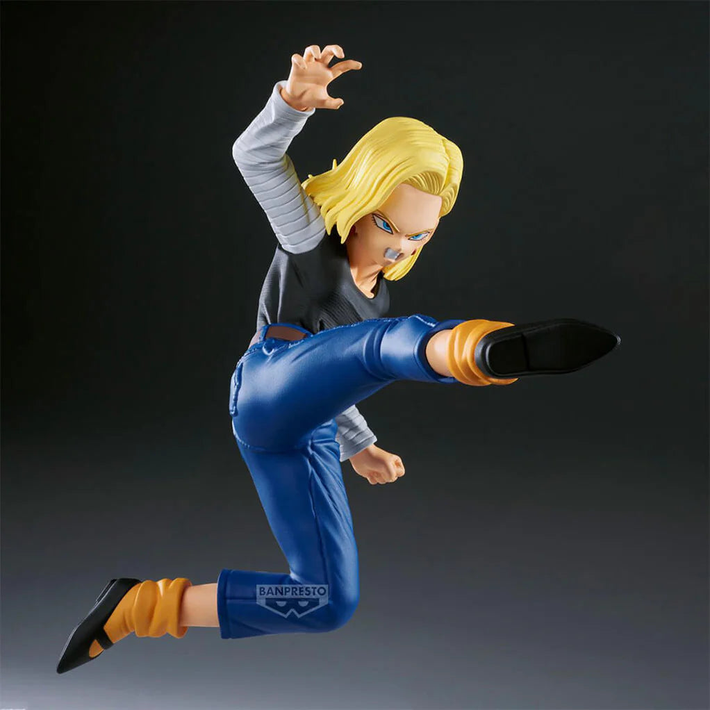 DRAGON BALL Z FIGURA ANDROID 18 C-18 VS MIGHTY MASK MATCH MAKERS COMO NUEVA PREVENTA