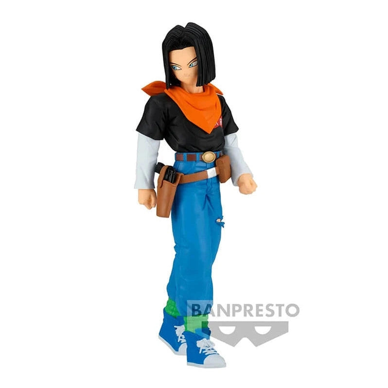 DRAGON BALL Z FIGURA ANDROIDE 17 SOLID EDGE WORKS BANPRESTO COMO NUEVA PREVENTA 3-4 sem.