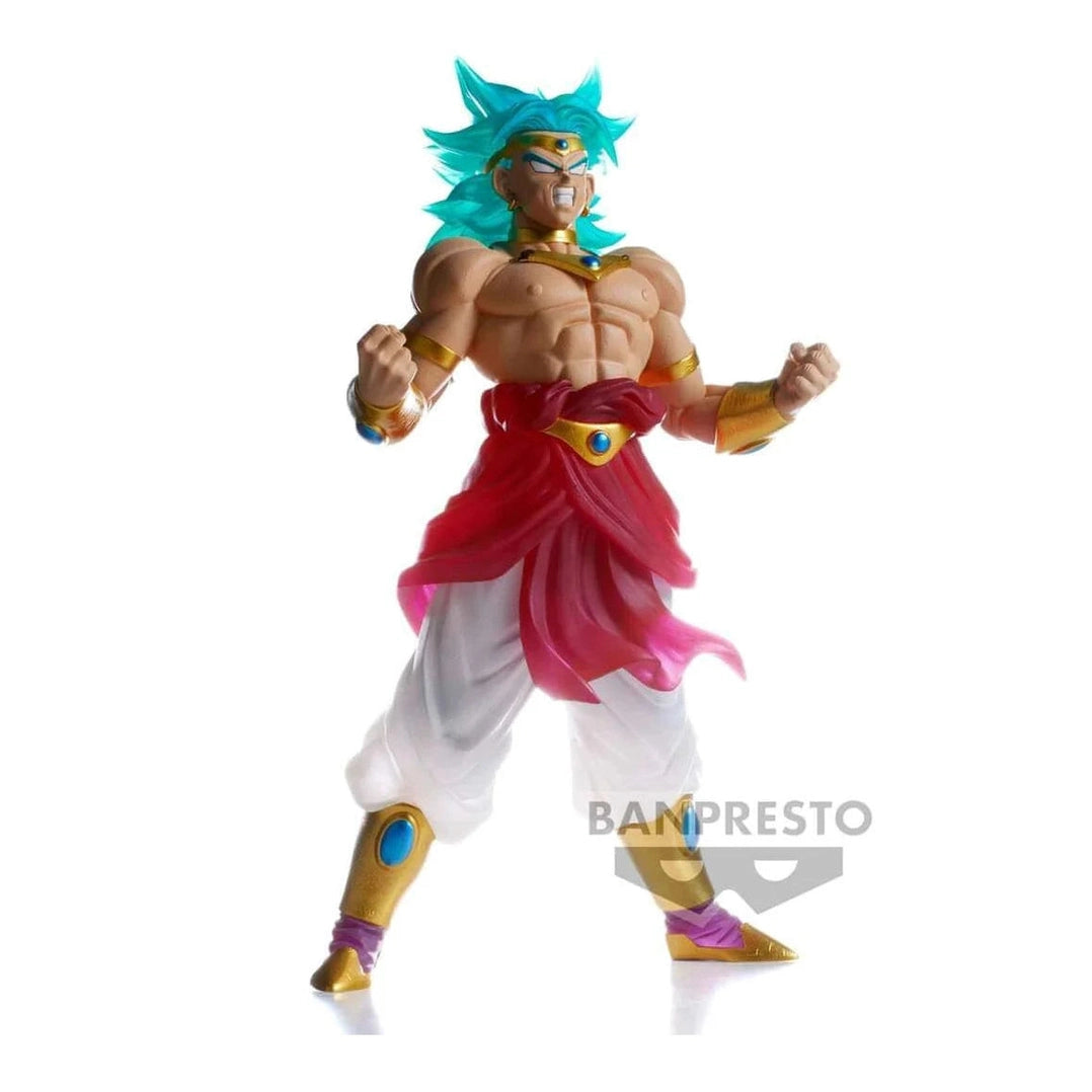 DRAGON BALL Z FIGURA FIGURA BROLY SUPER SAIYAN CLEARISE BANPRESTO COMO NUEVA