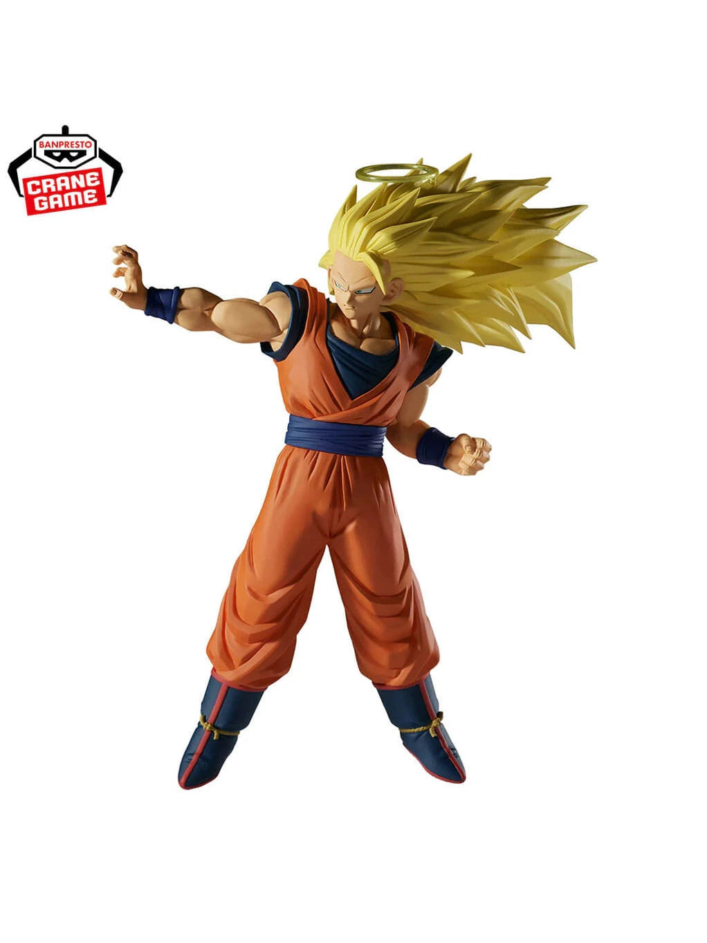 DRAGON BALL Z FIGURA GOKU SUPER SAIYAN 3 VS MAJIN BUU MATCH MAKERS BANPRESTO COMO NUEVA