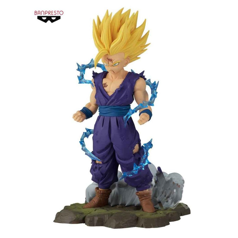 DRAGON BALL Z FIGURA HISTORY BOX VOL. 10 SUPER SAIYAN SON GOHAN COMO NUEVA PREVENTA 3-4 sem.