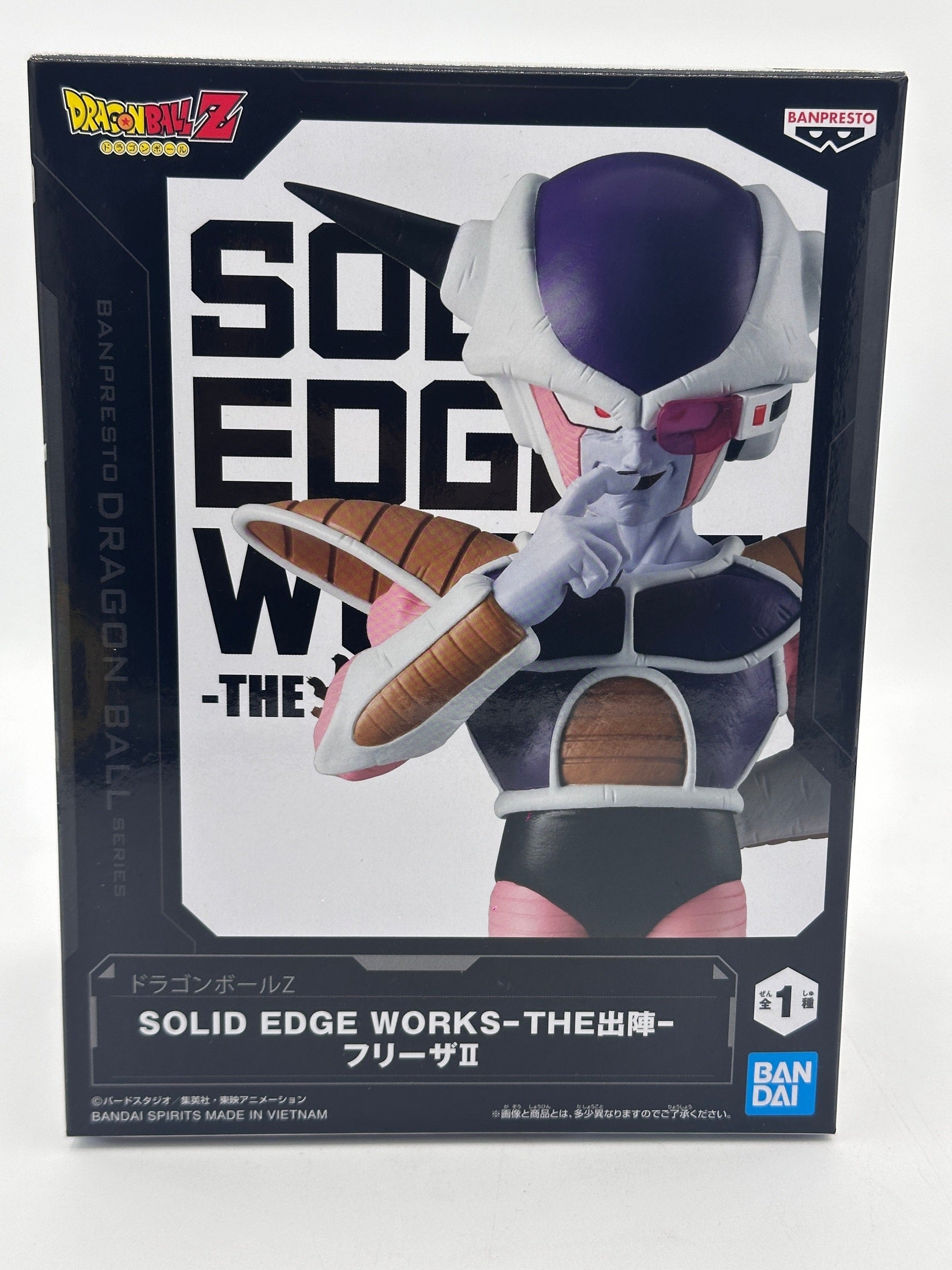 DRAGON BALL Z FIGURA SOLID EDGE WORKS FREEZER FORMA BASE COMO NUEVA