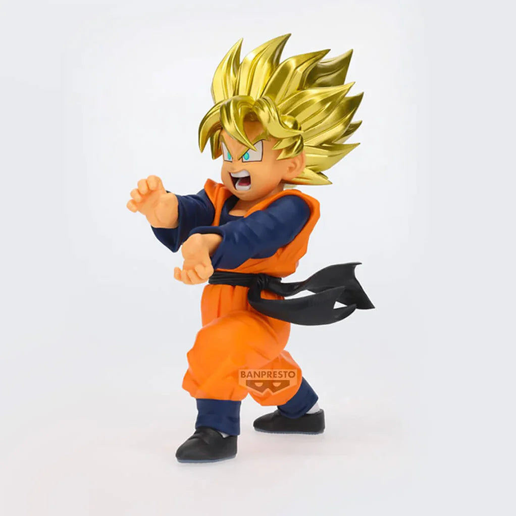 DRAGON BALL Z FIGURA SON GOTEN SSJ BLOOD OF SAIYANS COMO NUEVA PREVENTA