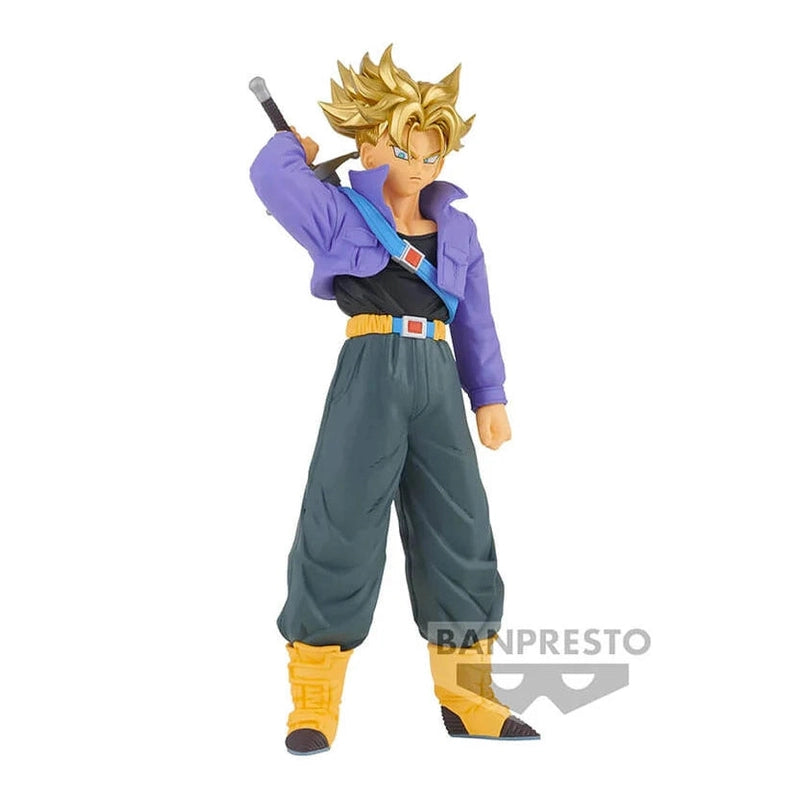 DRAGON BALL Z FIGURA TRUNKS SUPER SAIYAN BLOOD OF SAIYANS BANPRESTO COMO NUEVA