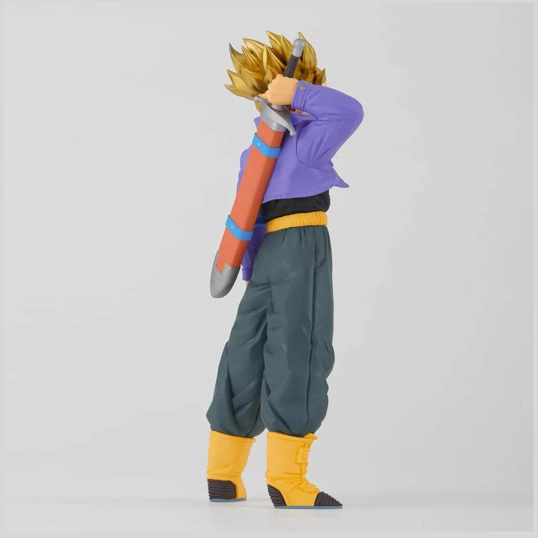 DRAGON BALL Z FIGURA TRUNKS SUPER SAIYAN BLOOD OF SAIYANS BANPRESTO COMO NUEVA