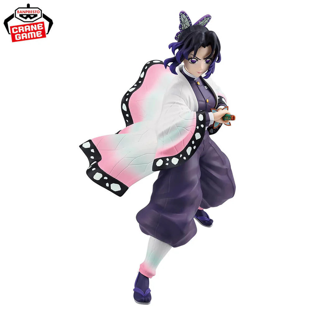DEMON SLAYER FIGURA SHINOBU KOCHO VIBRATION STARS COMO NUEVA STOCK JAPÓN 5-6 sem.