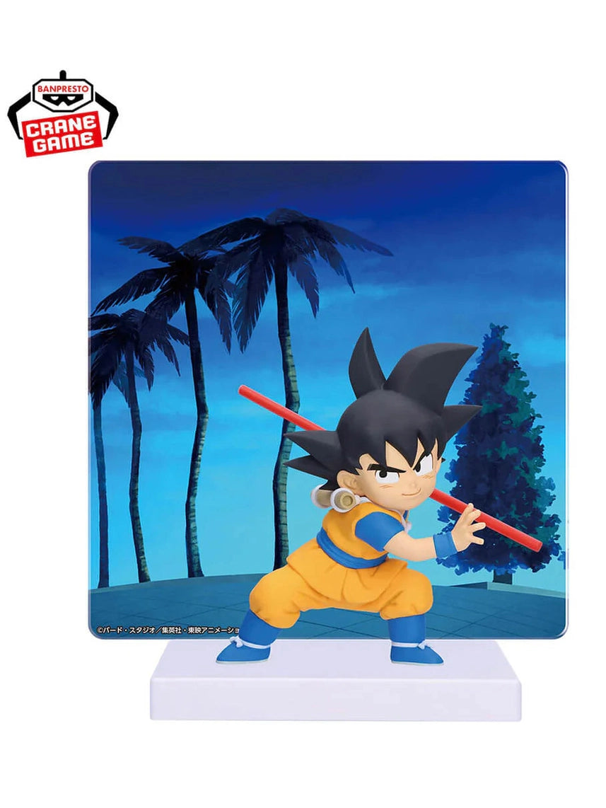 DRAGON BALL DAIMA FIGURA GOKU WITH PANEL COMO NUEVA