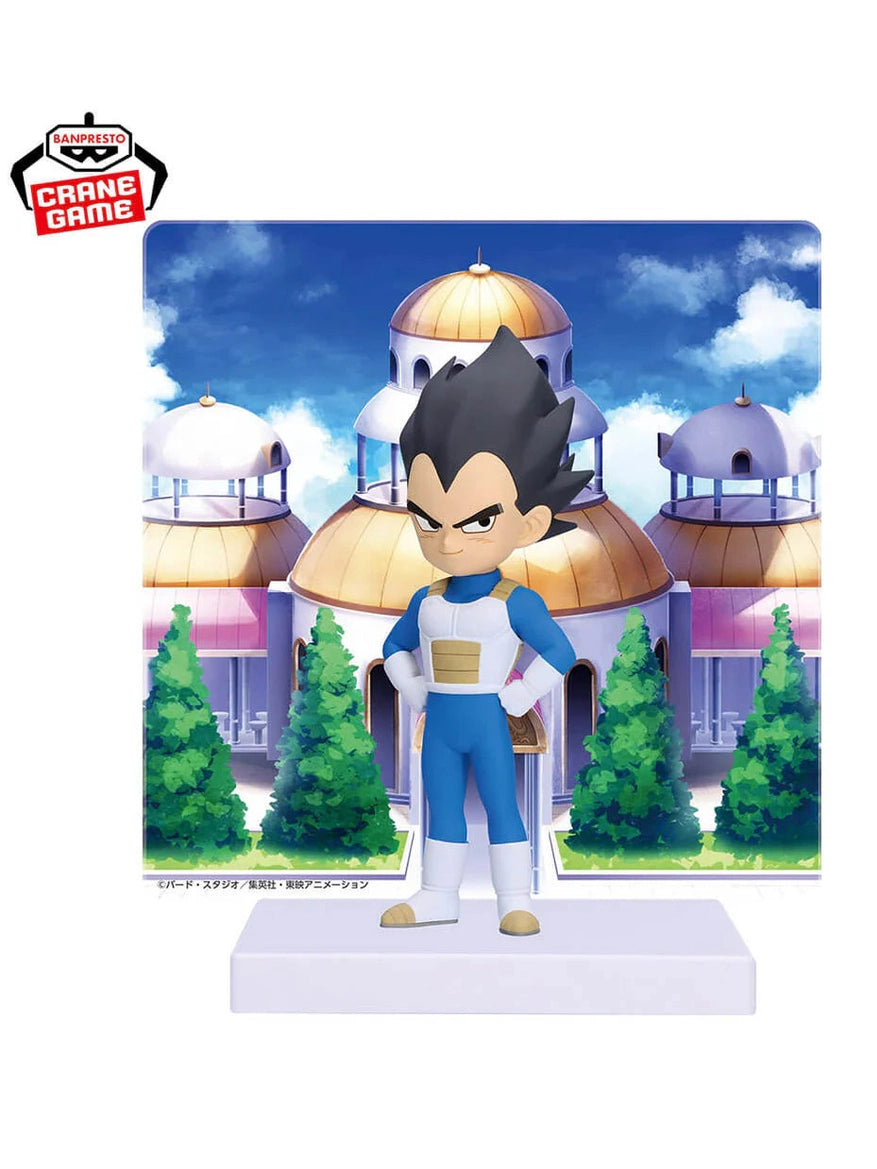 DRAGON BALL DAIMA FIGURA VEGETA WITH PANEL COMO NUEVA