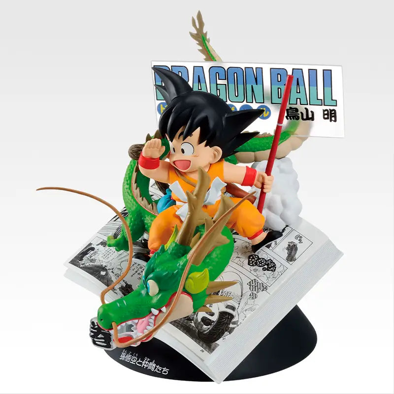 DRAGON BALL FIGURA BALL 40th PARTE 1 PREMIO A GOKU NIÑO VIÑETAS COMIC ICHIBAN KUJI PRECINTADA STOCK JAPÓN 5-6 sem.