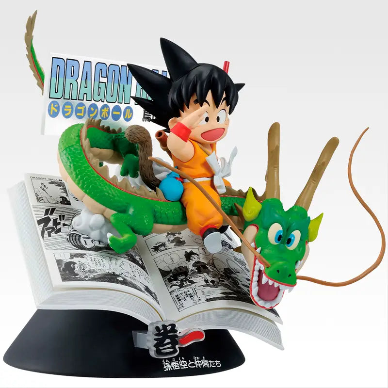 DRAGON BALL FIGURA BALL 40th PARTE 1 PREMIO A GOKU NIÑO VIÑETAS COMIC ICHIBAN KUJI PRECINTADA STOCK JAPÓN 5-6 sem.