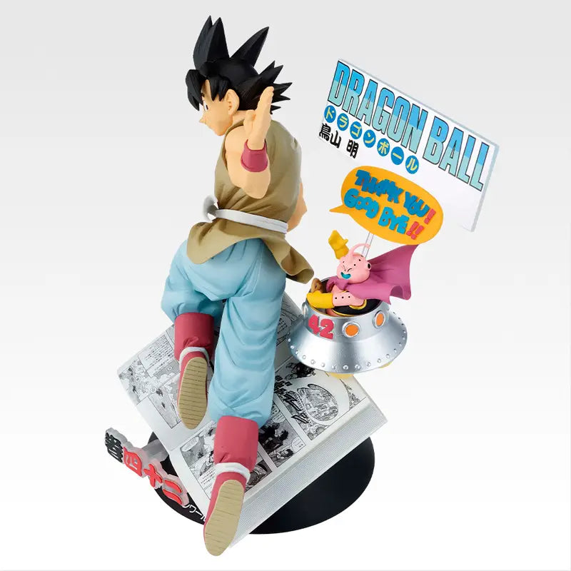 DRAGON BALL FIGURA BALL 40th PARTE 1 PREMIO B GOKU VIÑETAS COMIC ICHIBAN KUJI PRECINTADA STOCK JAPÓN 5-6 sem.