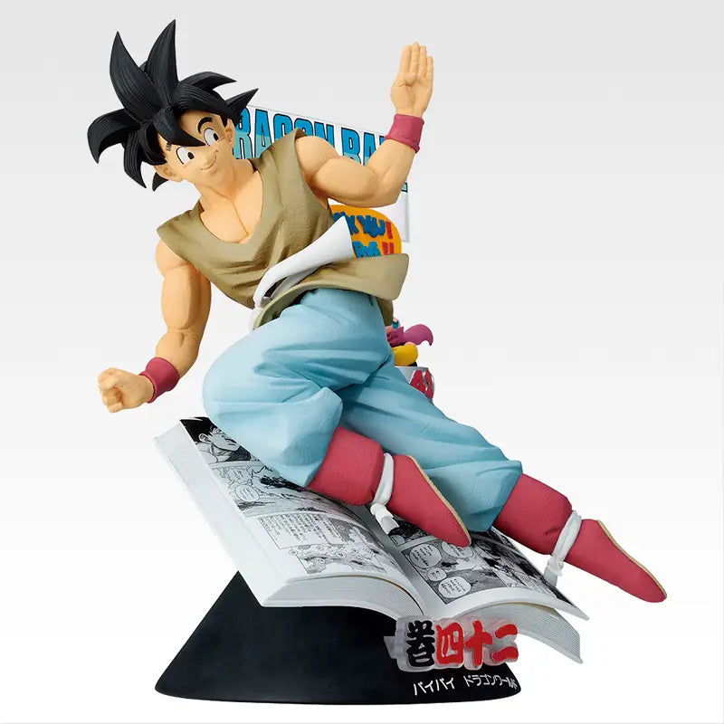 DRAGON BALL FIGURA BALL 40th PARTE 1 PREMIO B GOKU VIÑETAS COMIC ICHIBAN KUJI PRECINTADA STOCK JAPÓN 5-6 sem.