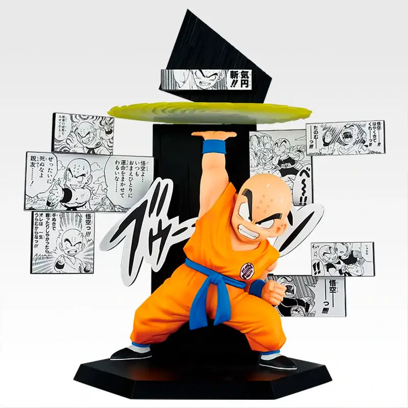 DRAGON BALL FIGURA BALL 40TH PARTE 2 KRILLIN PRIZE E PRECINTADA STOCK JAPÓN 5-6 SEM.
