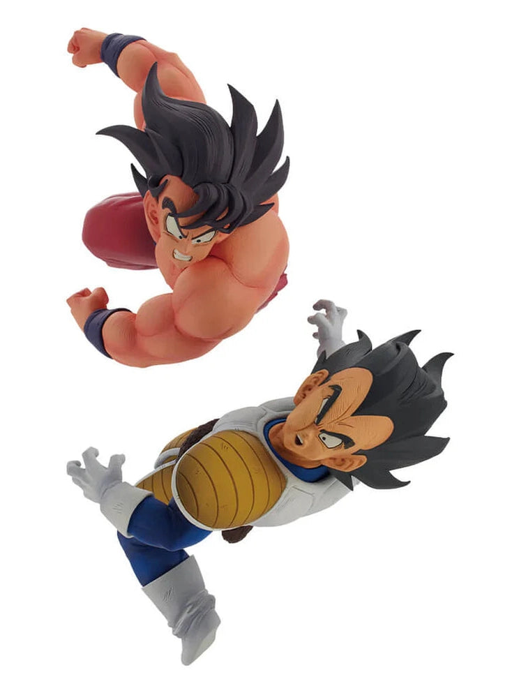 DRAGON BALL FIGURA DRAGON HISTORY PREMIO B VEGETA VS SON GOKU REVIBLE MOMENT ICHIBAN KUJI PRECINTADA STOCK JAPÓN 5-6 sem.