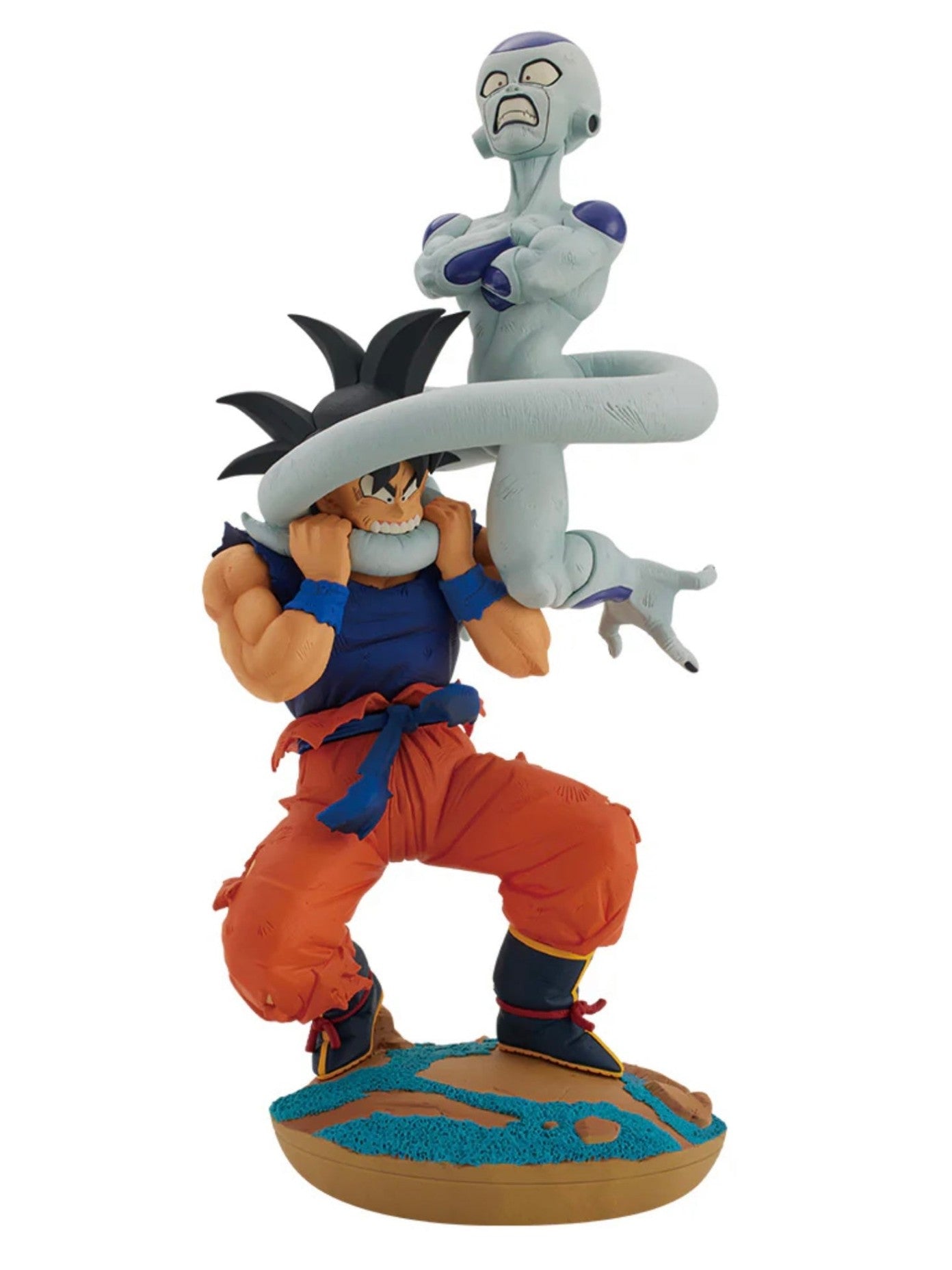 DRAGON BALL FIGURA DRAGON HISTORY PREMIO C FREZER VS GOKU REVIBLE MOMENT ICHIBAN KUJI