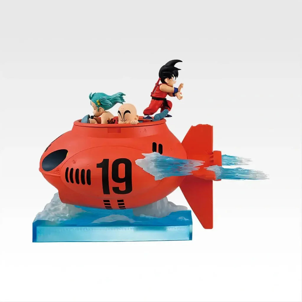 Dragon Ball Figura EX Showdown Red Ribbon Army Son Goku Bulma Krillin Submarine Prize D-Ichiban Kuji-Otaku Village