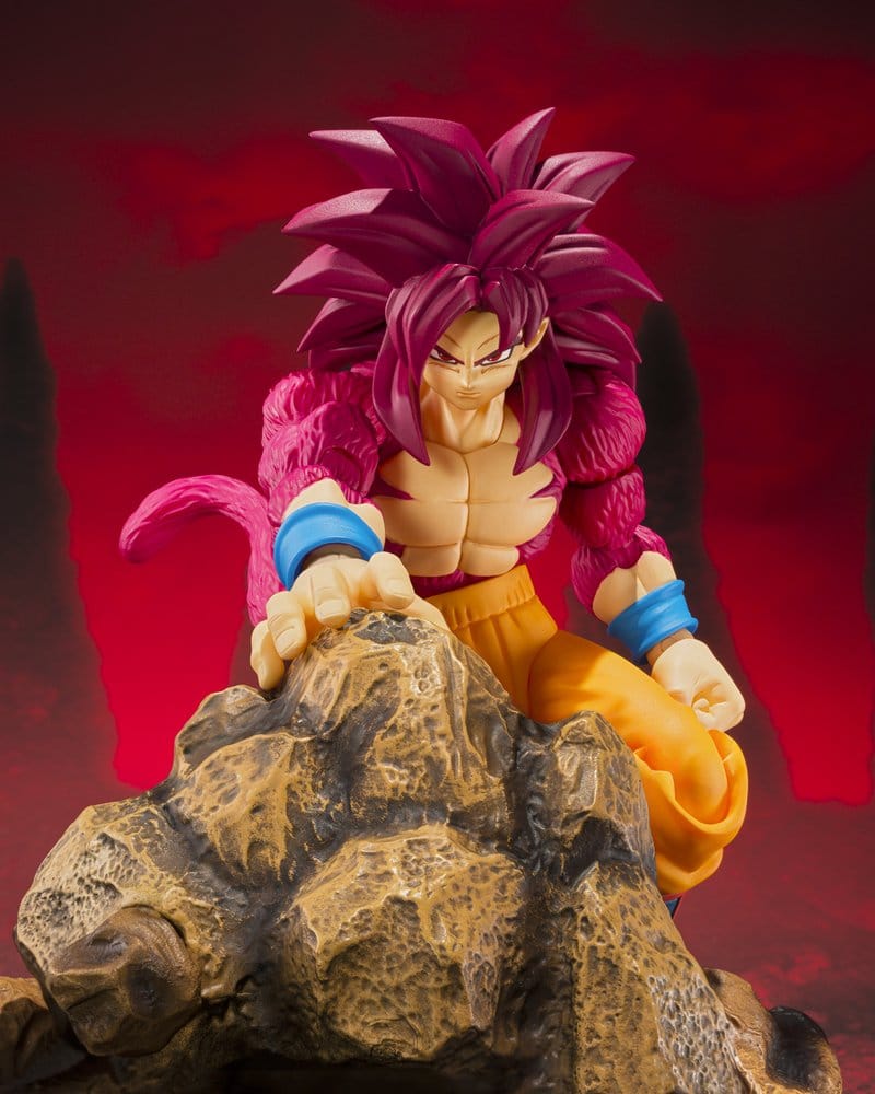 DRAGON BALL FIGURA S.H. FIGUARTS SUPER SAIYAN 4 SON GOKU DAIMA