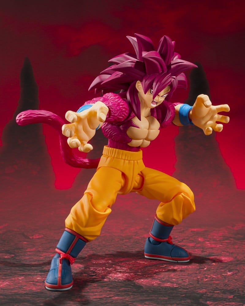 DRAGON BALL FIGURA S.H. FIGUARTS SUPER SAIYAN 4 SON GOKU DAIMA
