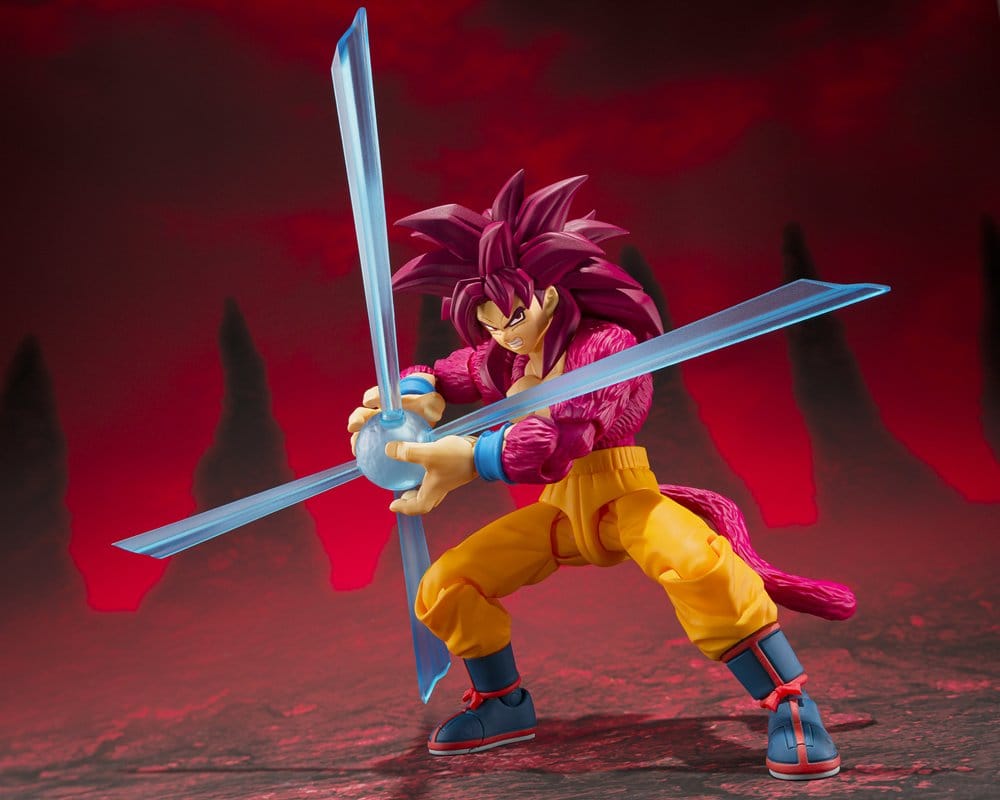 DRAGON BALL FIGURA S.H. FIGUARTS SUPER SAIYAN 4 SON GOKU DAIMA
