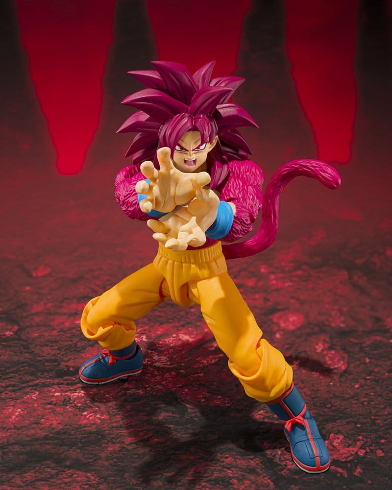 DRAGON BALL FIGURA S.H. FIGUARTS SUPER SAIYAN 4 SON GOKU DAIMA