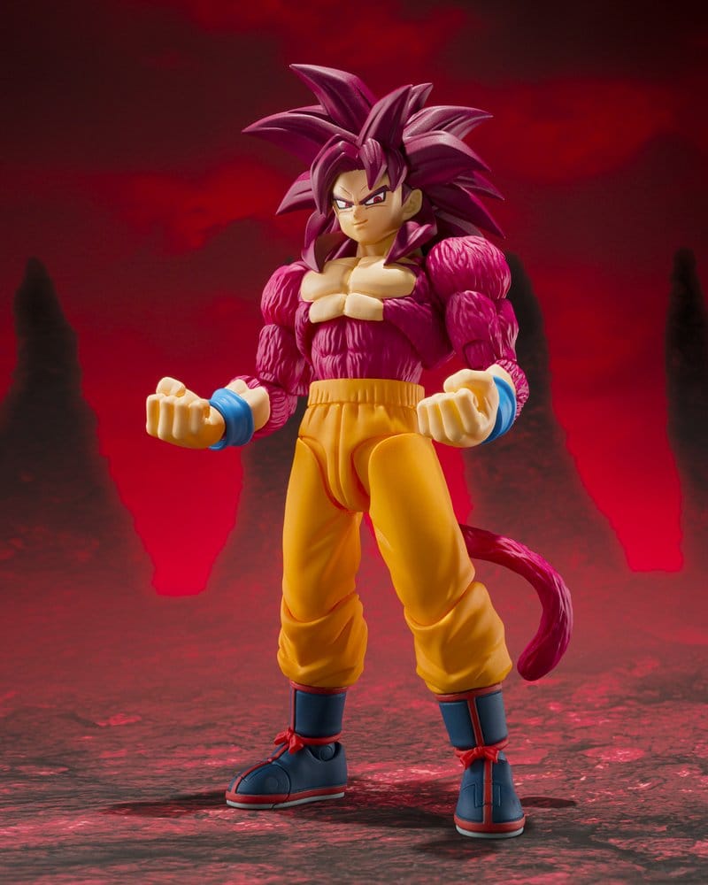 DRAGON BALL FIGURA S.H. FIGUARTS SUPER SAIYAN 4 SON GOKU DAIMA