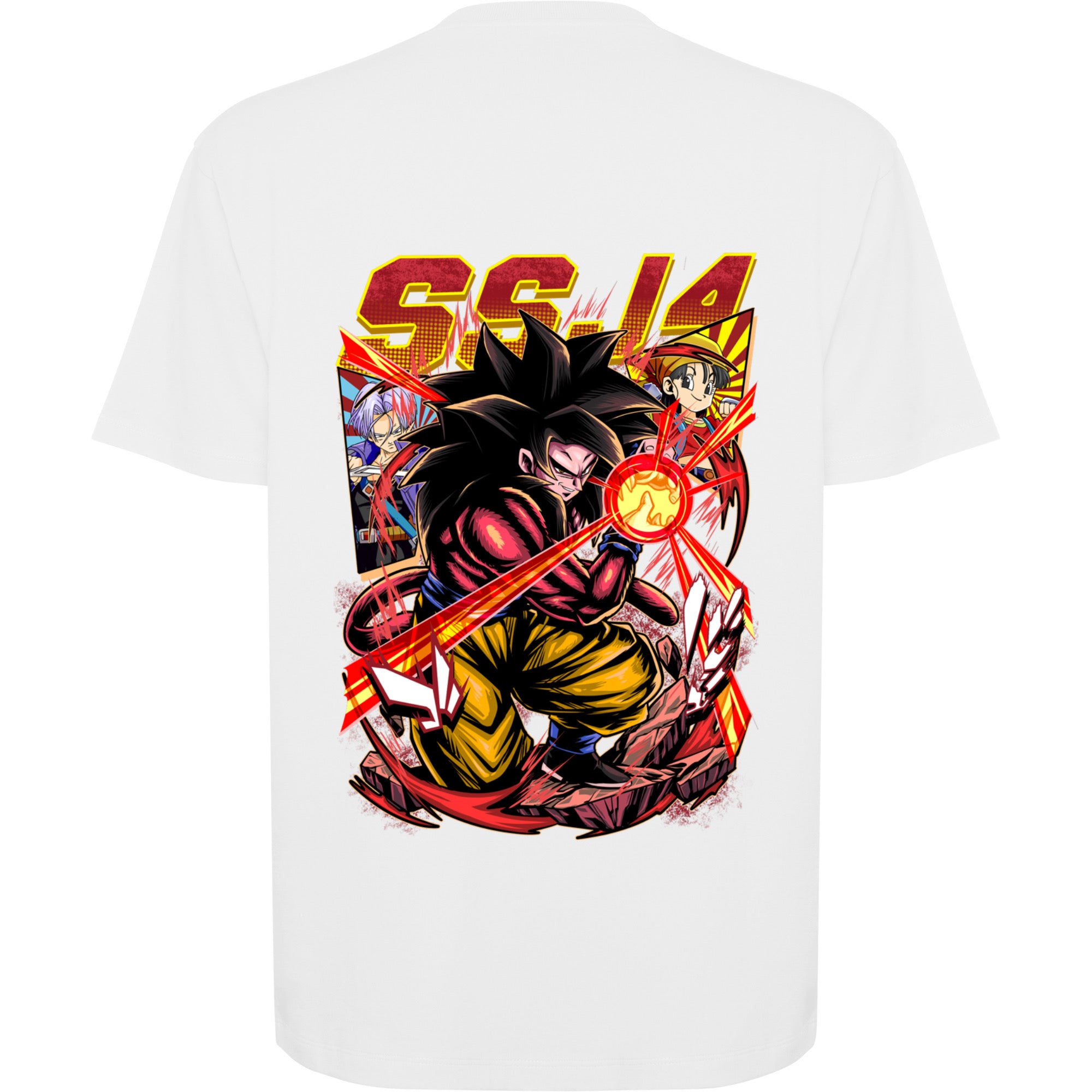 Dragon Ball Gt Camiseta Goku Ssj4 Otaku Village Bull Ca6560-Otaku Village-Otaku Village