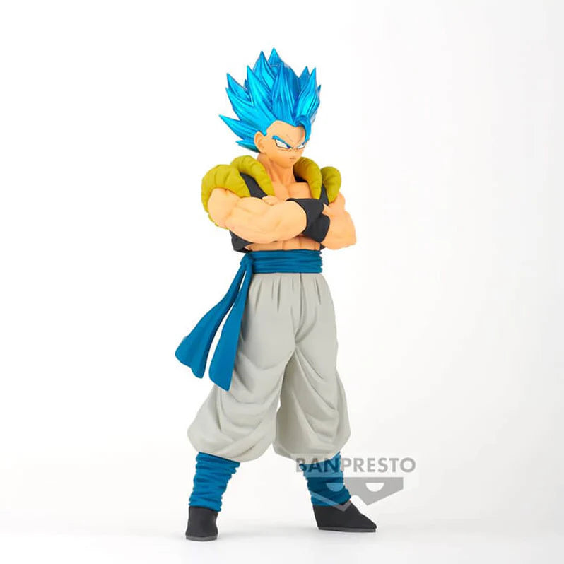 DRAGON BALL SUPER FIGURA GOGETA SSJ BLUE BLOOD OF SAIYANS ESPECIAL XVIII COMO NUEVA PREVENTA