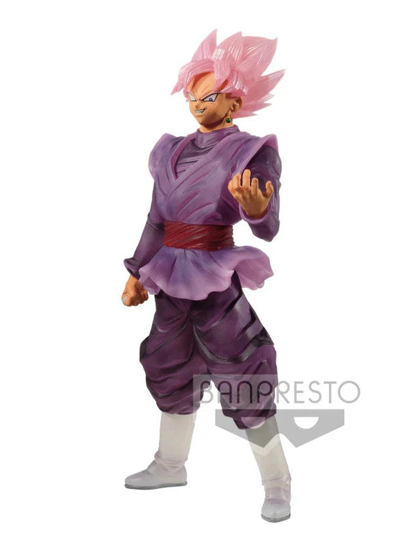 DRAGON BALL SUPER FIGURA GOKU BLACK SUPER SAIYAN ROSÉ CLEARISE COMO NUEVA