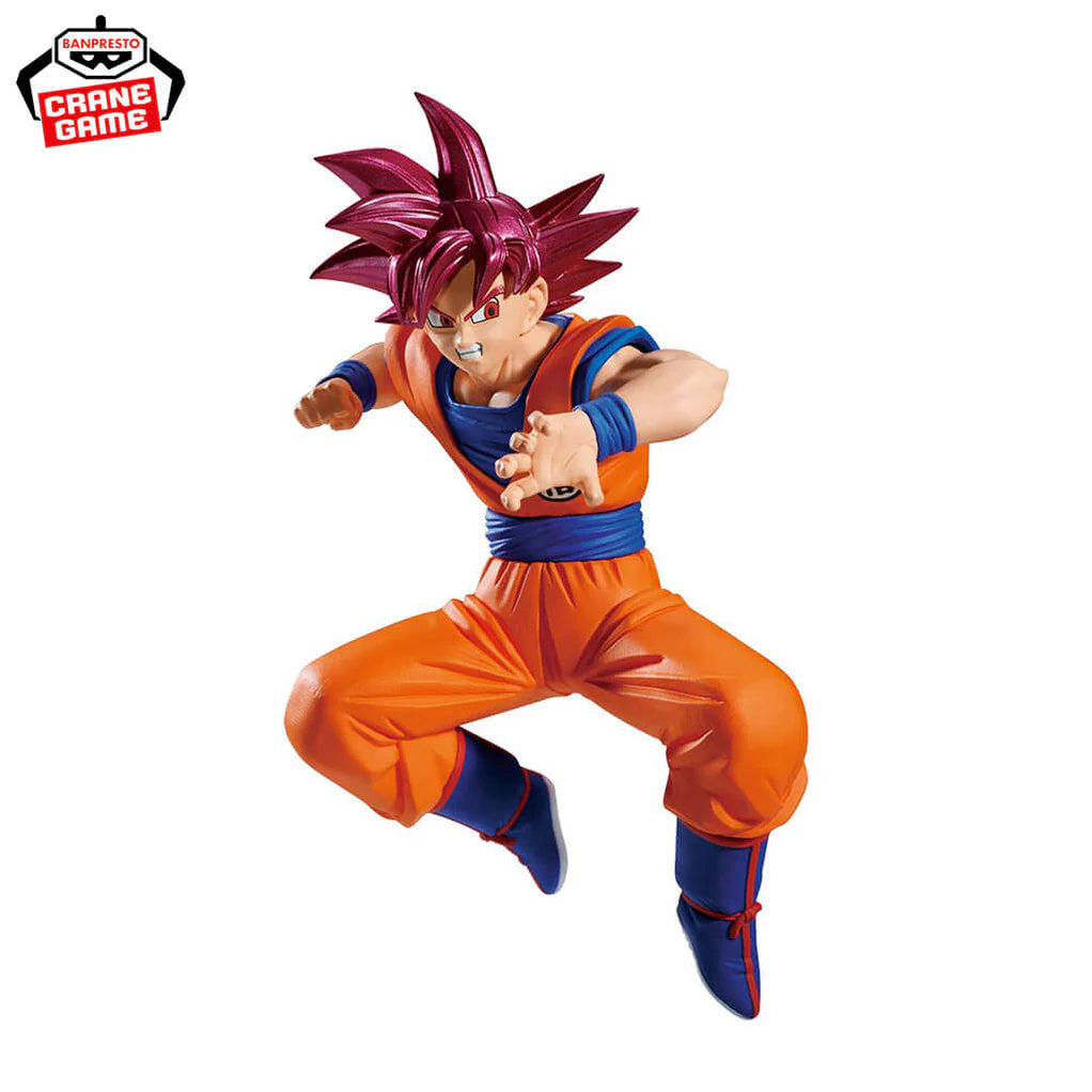 DRAGON BALL SUPER SON GOKU SSJ GOD MATCH MAKERS COMO NUEVA