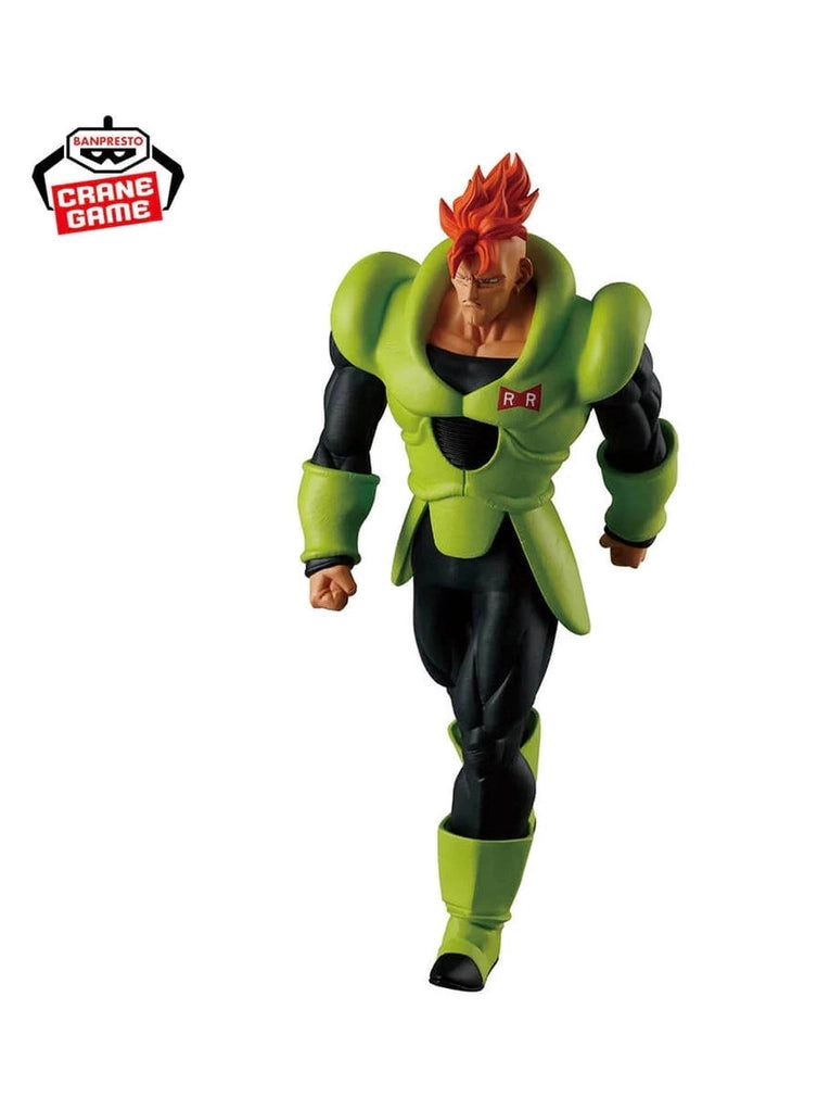 DRAGON BALL Z FIGURA ANDROID 16 SOLID EDGE WORKS BANPRESTO COMO NUEVA PREVENTA 3-4 sem.