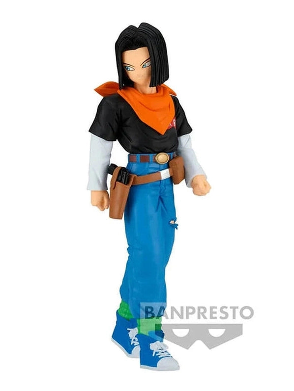 DRAGON BALL Z FIGURA ANDROIDE 17 SOLID EDGE WORKS BANPRESTO
