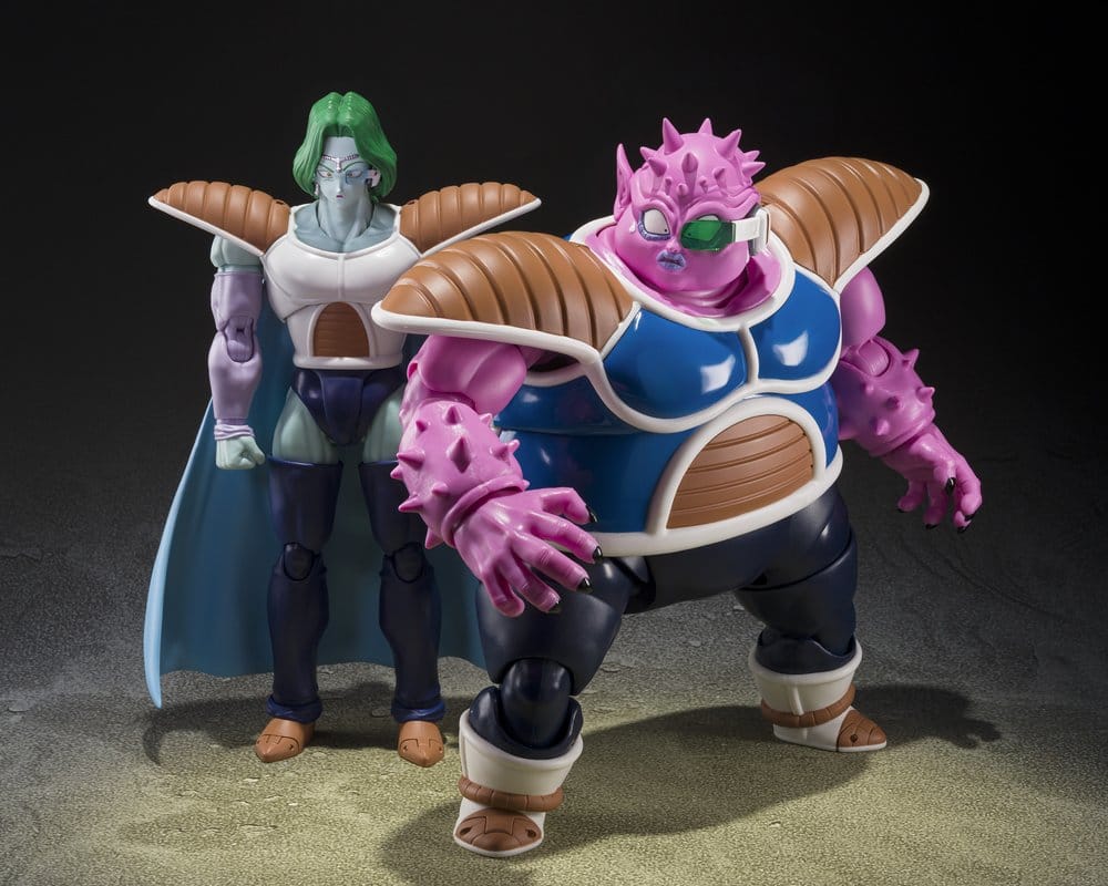 DRAGON BALL Z FIGURA S.H. FIGUARTS DODORIA & ZARBON BARDOCK THE FATHER OF GOKU