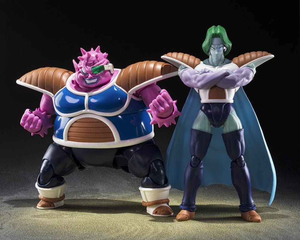 DRAGON BALL Z FIGURA S.H. FIGUARTS DODORIA & ZARBON BARDOCK THE FATHER OF GOKU
