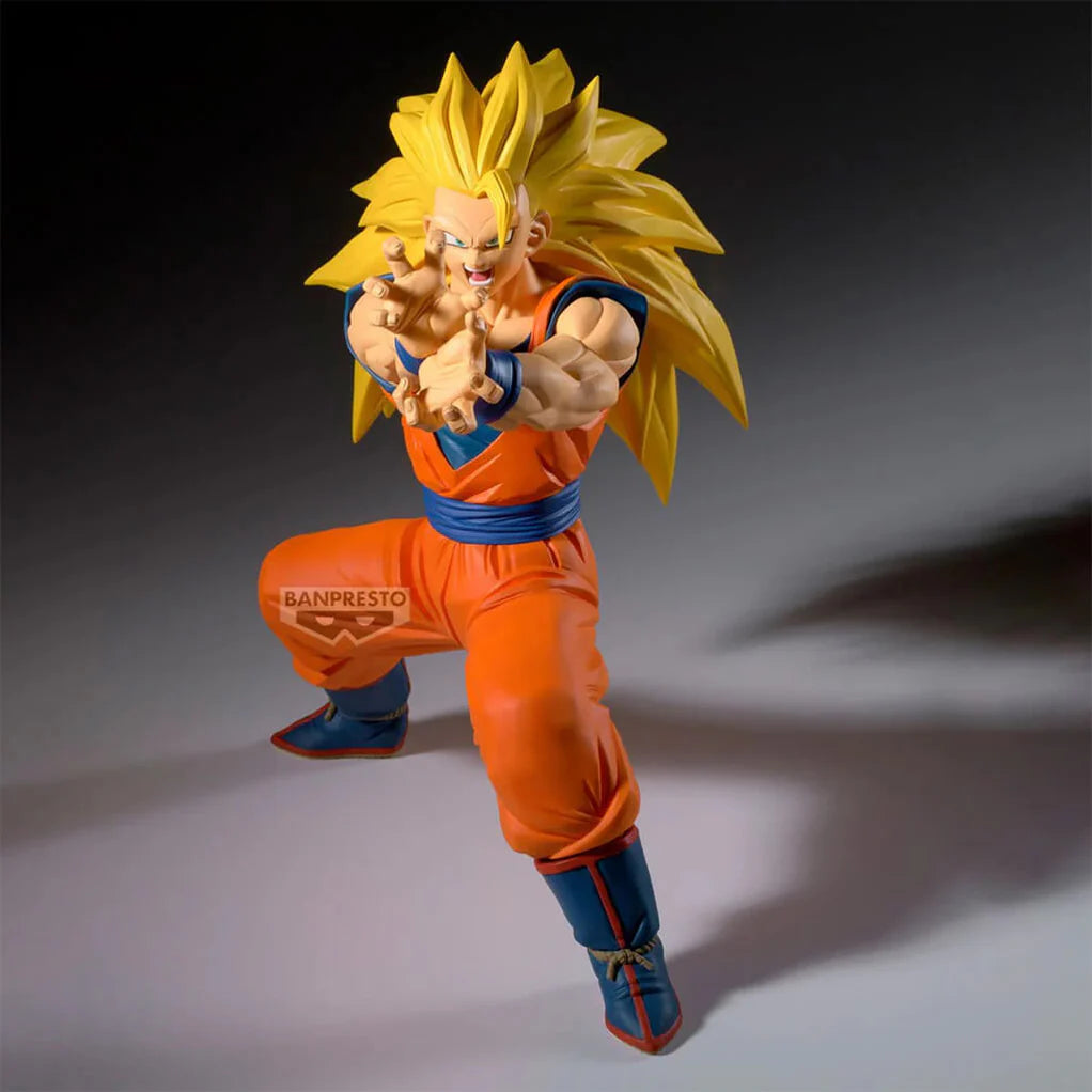 DRAGON BALL Z FIGURA SON GOKU SSJ3 VS MAJIN BUU PURE MATCH MAKERS COMO NUEVA STOCK JAPÓN 5-6 sem.
