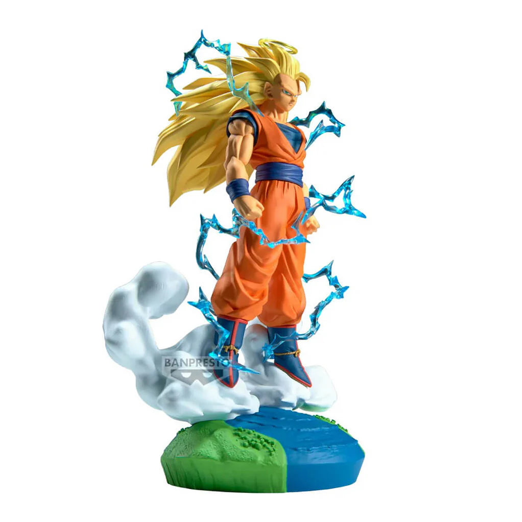 Dragon Ball Z Figura Son Goku Super Saiyan 3 History Box Banpresto-Banpresto-Otaku Village