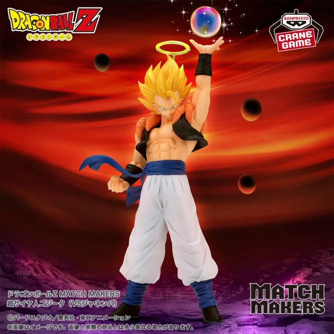 Dragon Ball Z Figura Super Saiyan Gogeta (Vs Janemba) Match Makers-Banpresto-Otaku Village