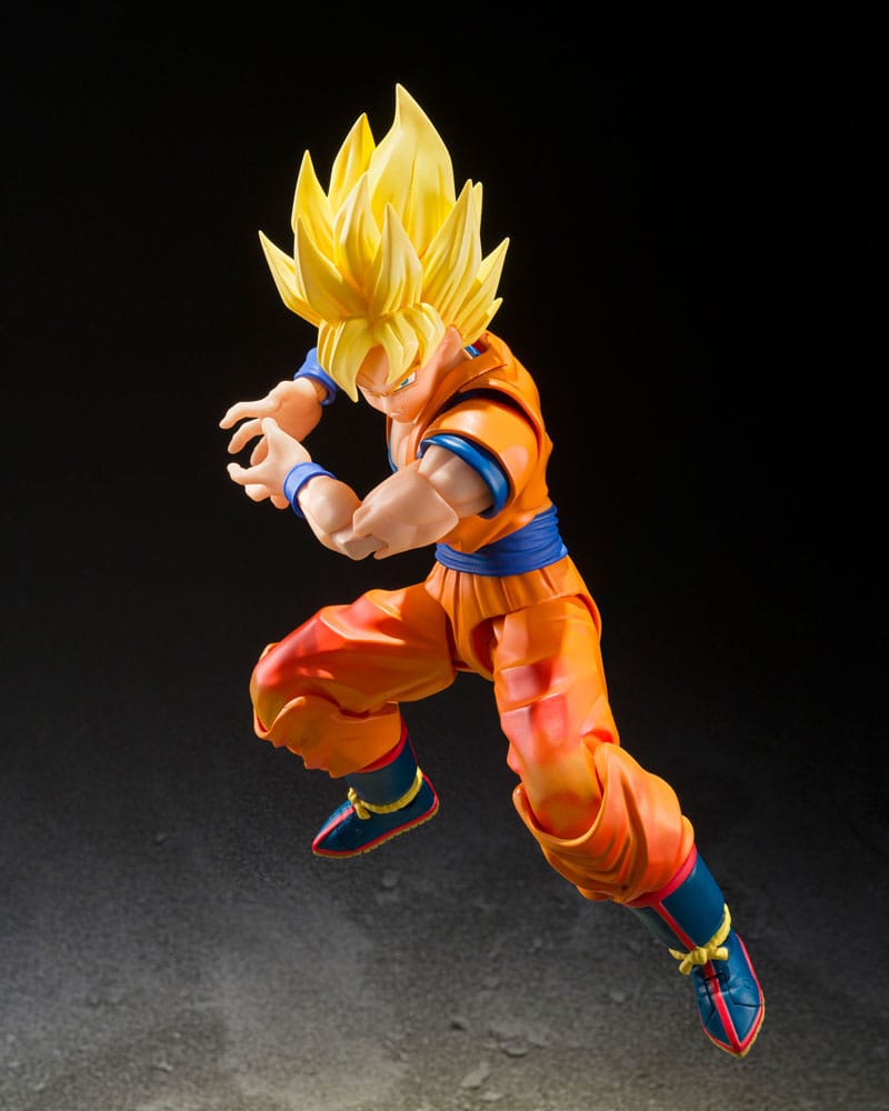 DRAGON BALL Z S.H.FIGUARTS FIGURA SUPER SAIYAN SON GOKU THE GAMES BEGIN