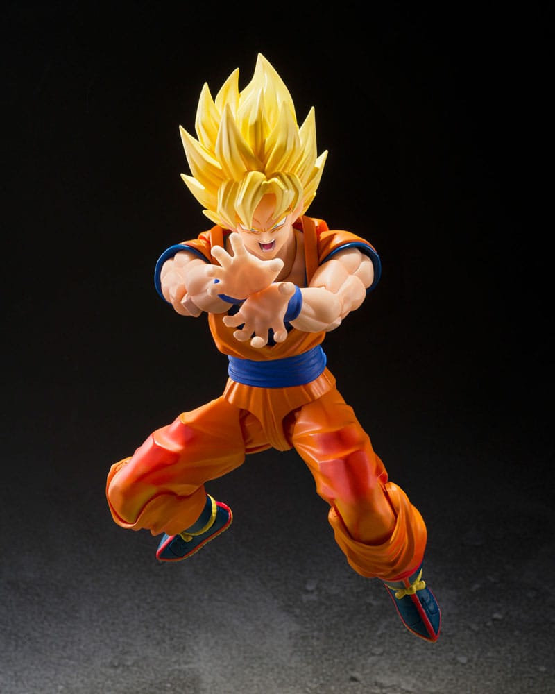 DRAGON BALL Z S.H.FIGUARTS FIGURA SUPER SAIYAN SON GOKU THE GAMES BEGIN
