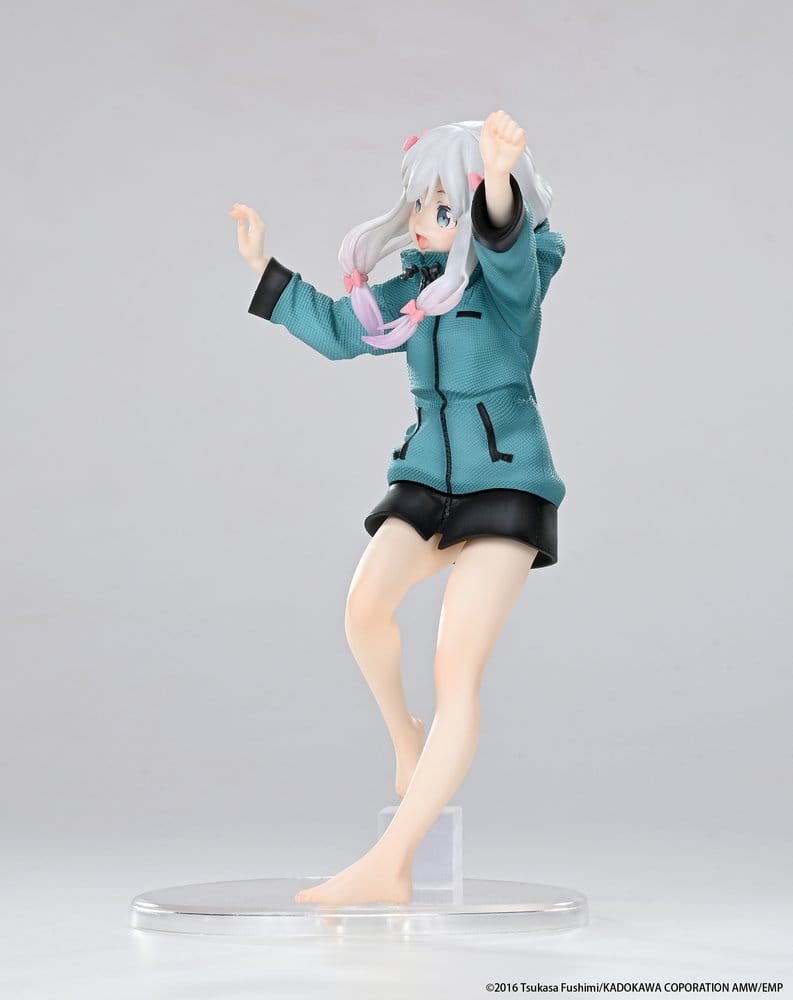 EROMANGA SENSEI FIGURA PVC COREFUL SAGIRI IZUMI HOODIE VER.