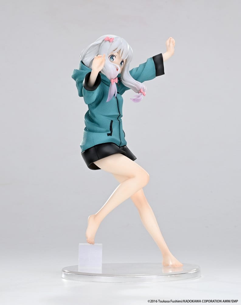 EROMANGA SENSEI FIGURA PVC COREFUL SAGIRI IZUMI HOODIE VER.