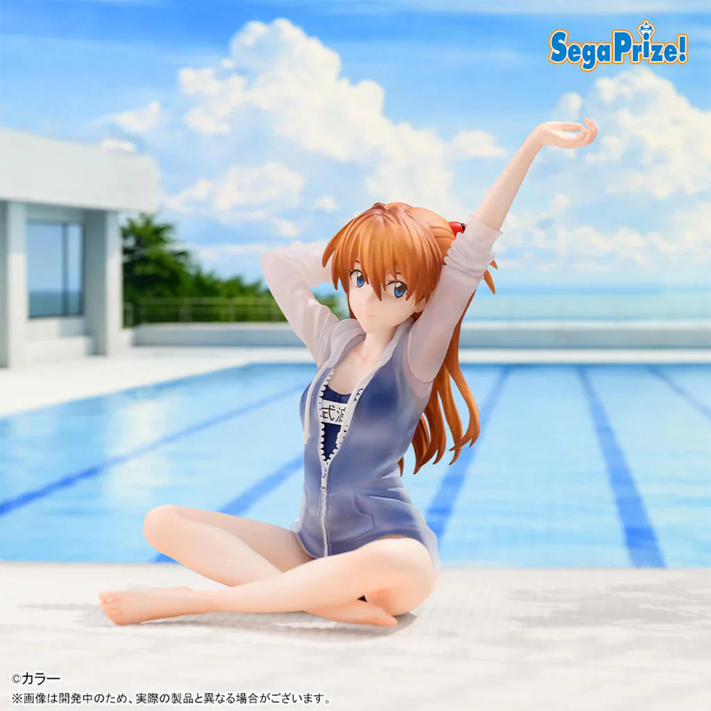 Evangelion Figura Asuka Langley Shikinami School Swimsuit Ver. Yumemirize Sega-Sega-Otaku Village