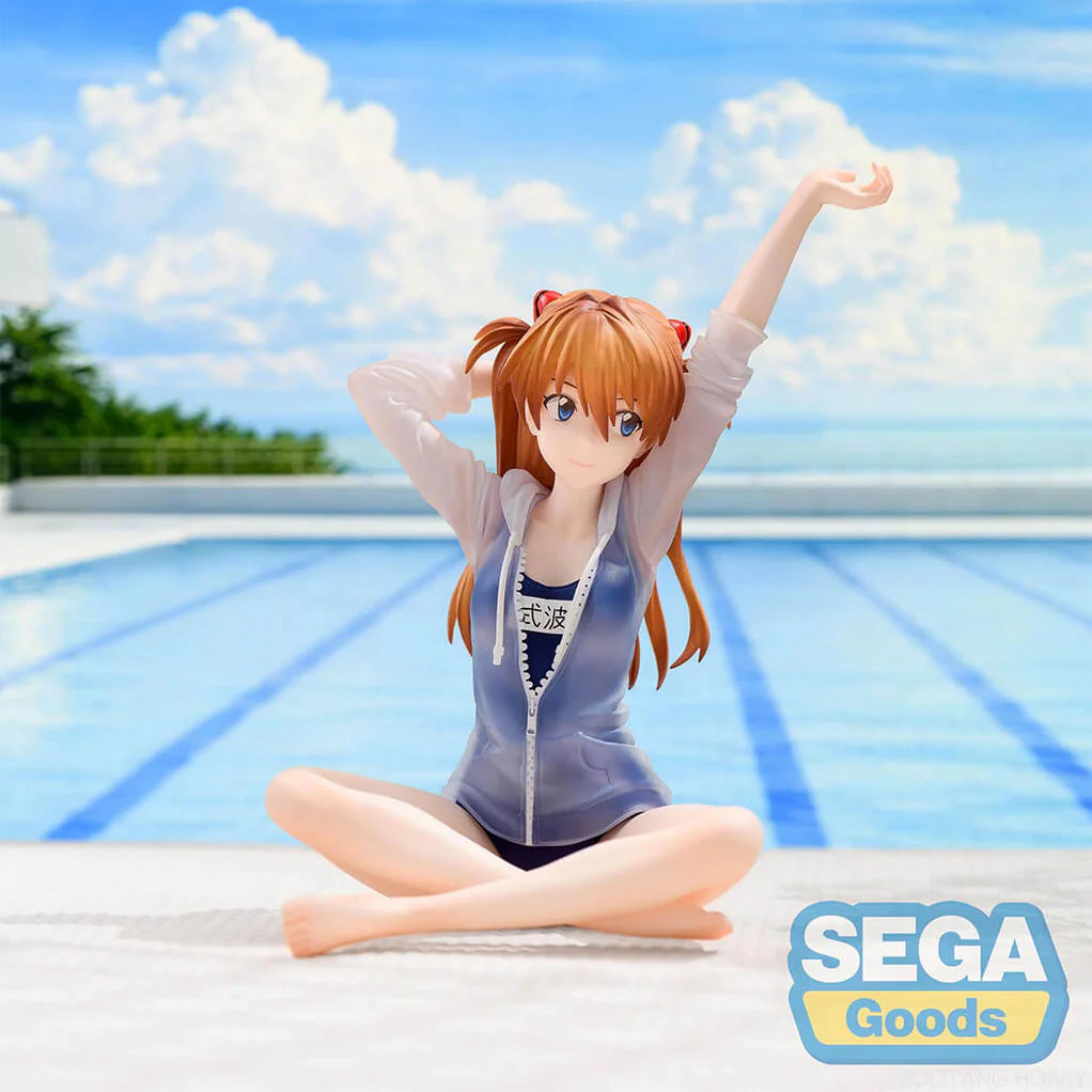 Evangelion Figura Asuka Langley Shikinami School Swimsuit Ver. Yumemirize Sega-Sega-Otaku Village