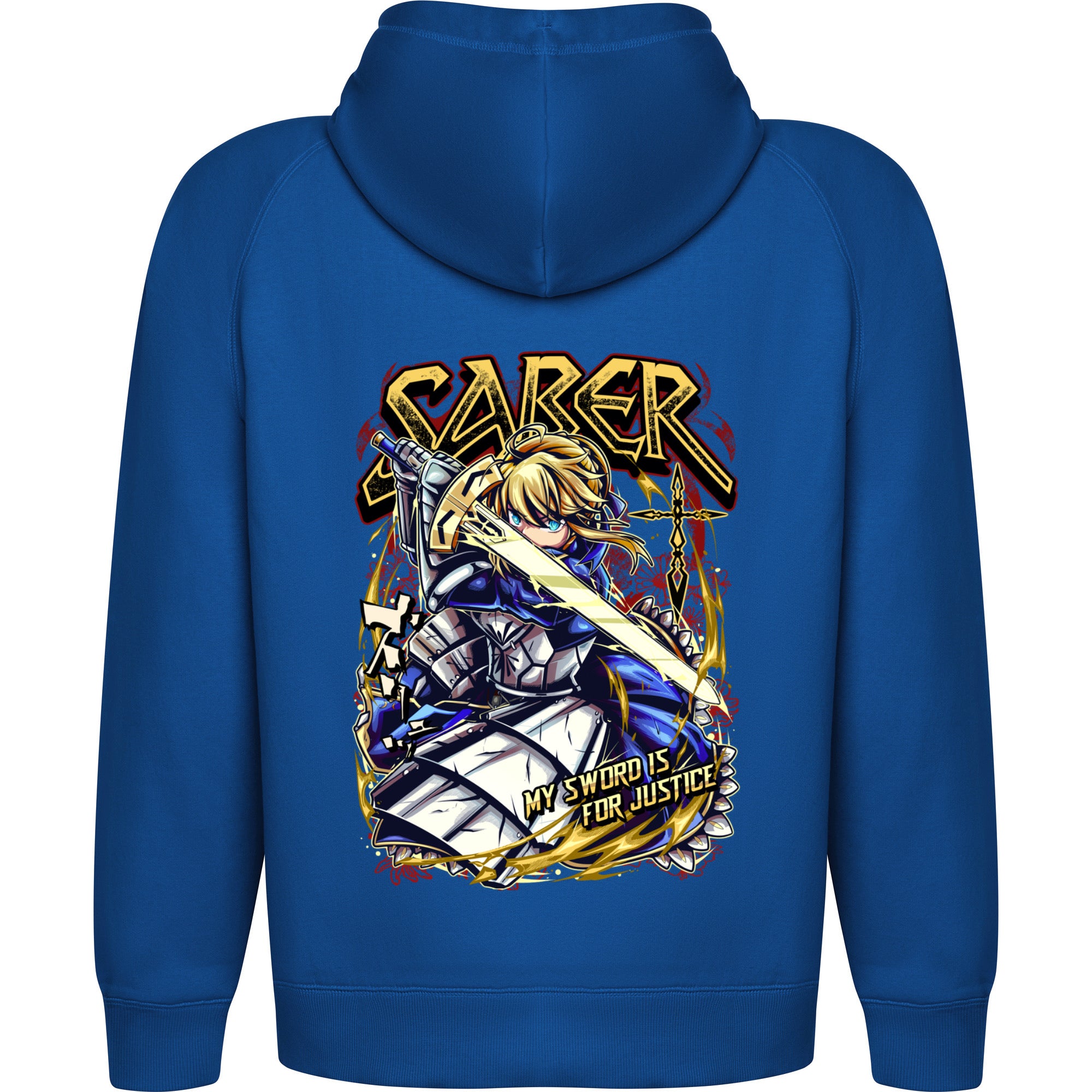 FATE STAY NIGHT SUDADERA CON CAPUCHA SABER OTAKU VILLAGE VINSON 1074