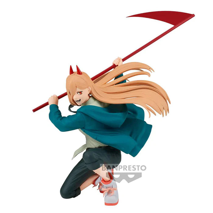 FIGURA CHAINSAW MAN POWER VIBRATION STARS COMO NUEVA PREVENTA 3-4 SEM.