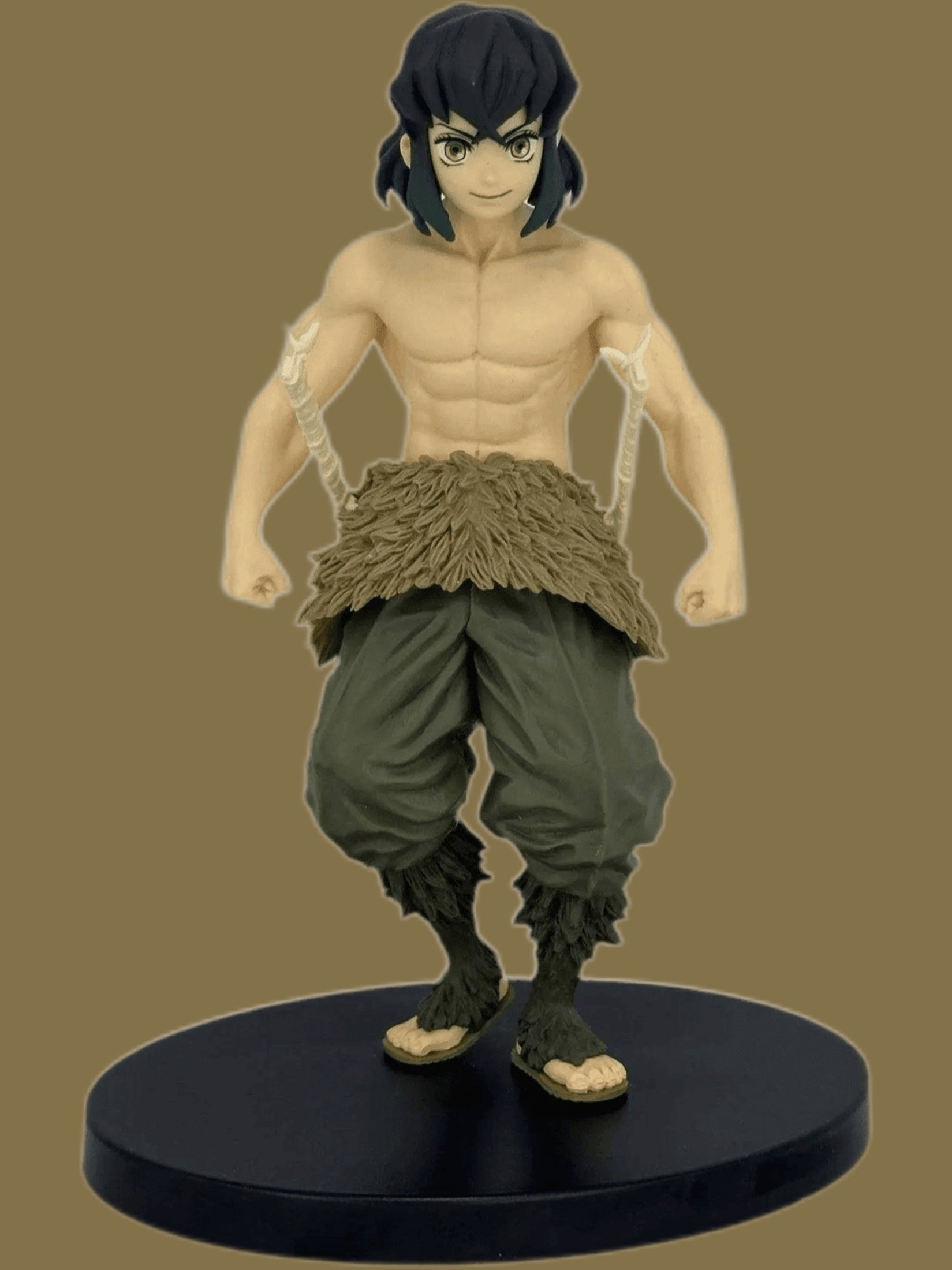 FIGURA KIMETSU NO YAIBA INOSUKE HASHIBIRA VOL. 9 VER SEPIA MUY BUEN ESTADO