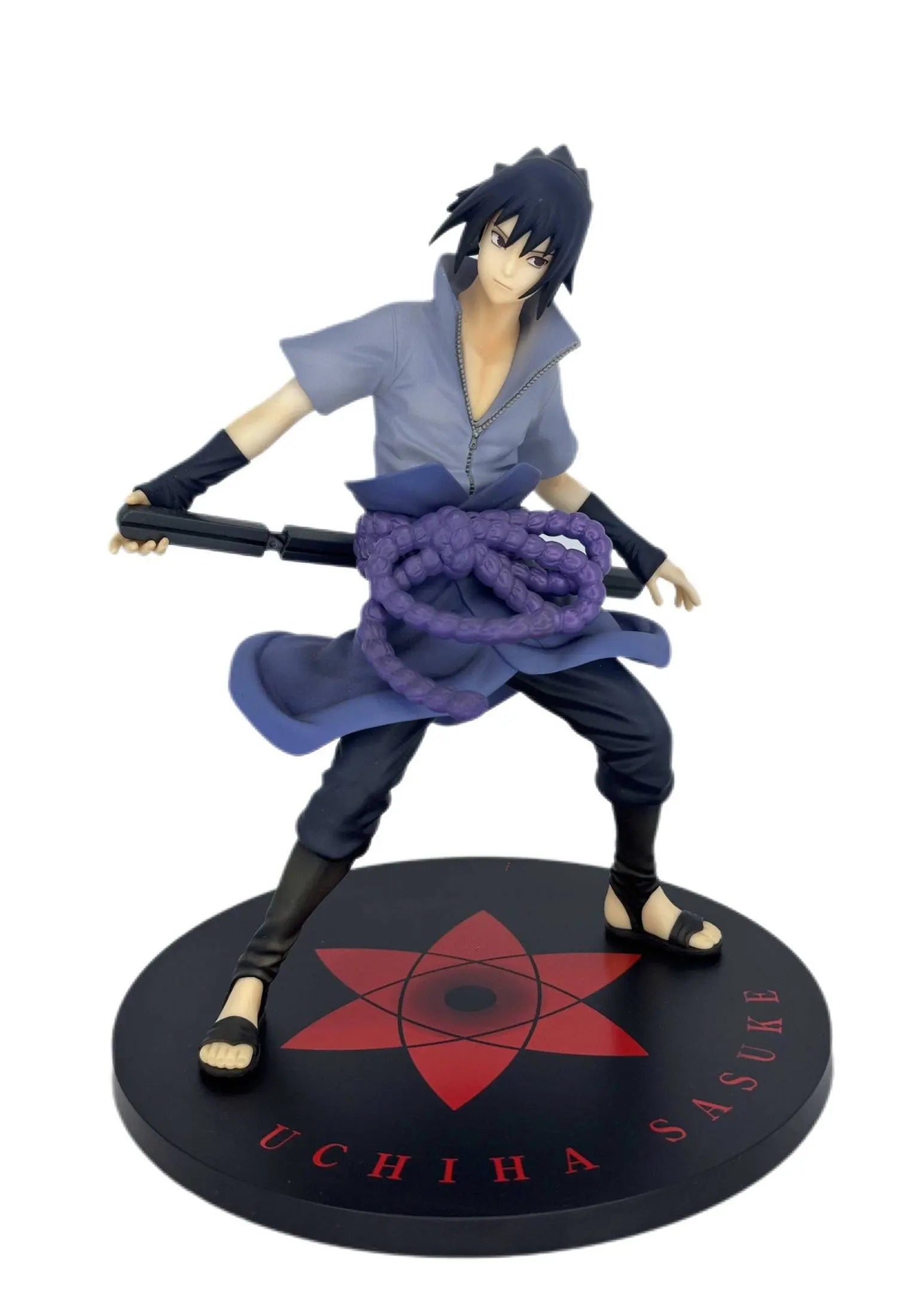 FIGURA NARUTO SHIPPUDEN SASUKE UCHIHA MEGAHOUSE MUY BUEN ESTADO Megahouse Otaku Village