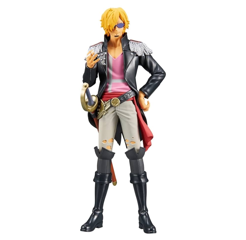FIGURA ONE PIECE FILM RED SANJI VOL. 4 THE GRANDLINE MEN COMO NUEVA STOCK JAPÓN 5-6 sem.