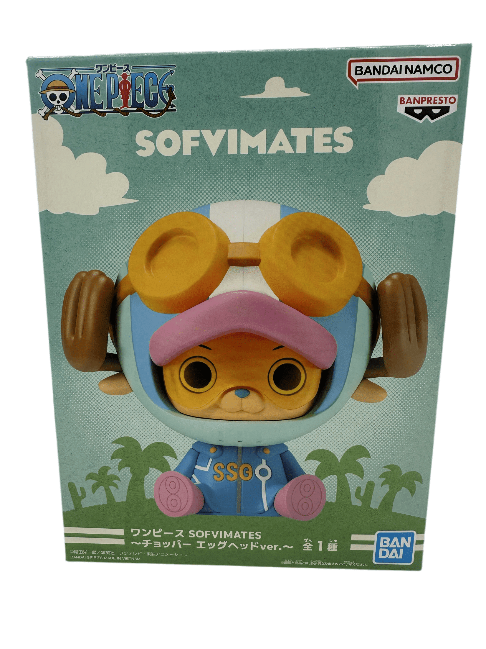 FIGURA ONE PIECE TONY TONY CHOPPER EGGHEAD COMO NUEVA